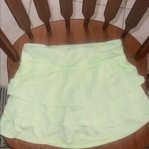 Athleta Girls neon Skirt L 12 Skort